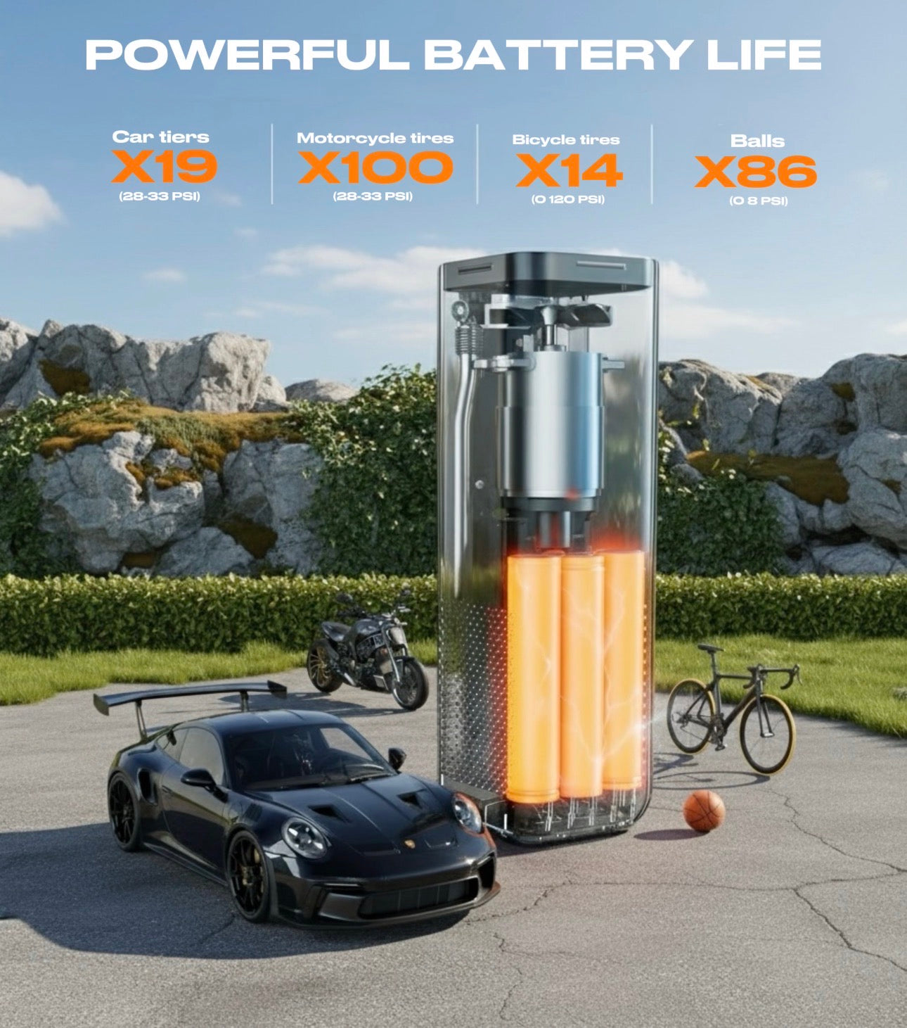 ILWERS T9 TIRE INFLATOR